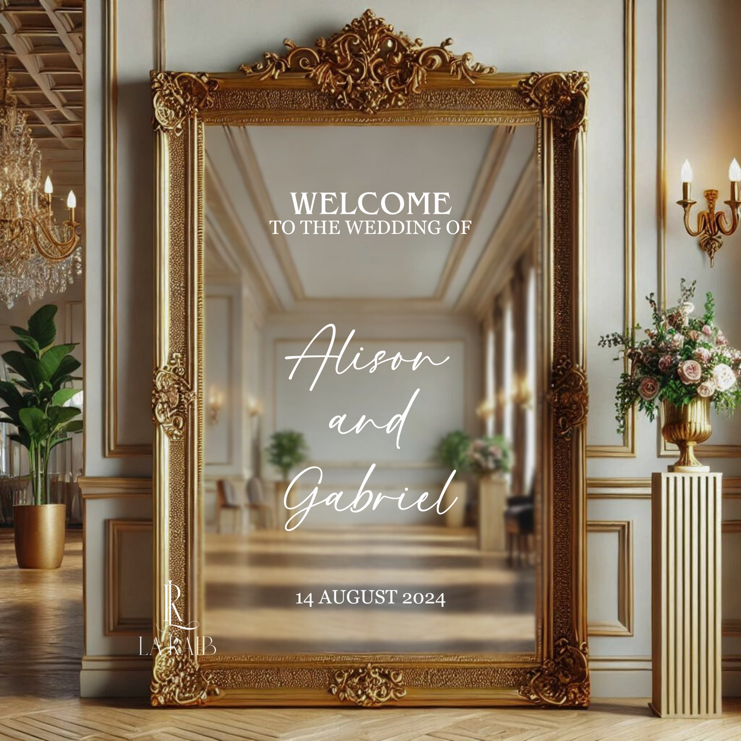 Cherished Moments Wedding Decals