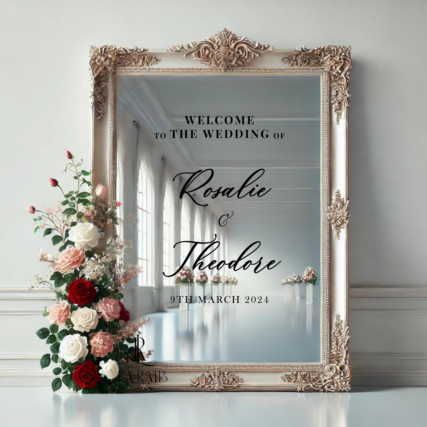 Wedding Selfie Mirror Decals